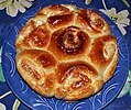 A festive loaf (Pogacha) from Bulgaria