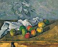 Apples and Serviette, Paul Cézanne, 1879