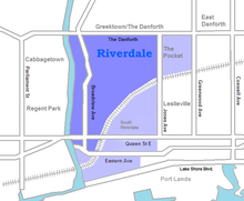 Location of Riverdale