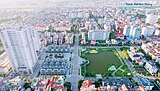 An urban corner of Bắc Giang city.