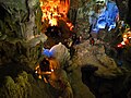 Thien Cung grotto in Ha Long Bay, Vietnam