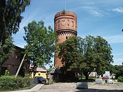 Water tower in Mamonovo
