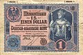 1 dollar local currency, Beijing (1907)