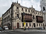 Archbishop's Palace of Lima, Lima, Peru (1924), which incorporates traditional limeño balconies.