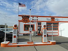 Classic Phillips 66 Gas Station in Steptoe, Washington