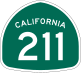 State Route 211 marker