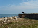 Looking to the southwest over the fort in 2008