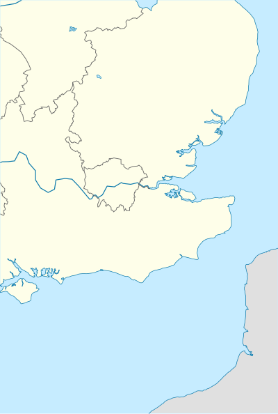 2005–06 Southern Football League is located in Southeast England