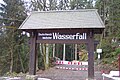 Entrance of Triberg Waterfalls, Black Forest, Germany