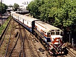 Ferrocarriles Argentinos train on the Urquiza Railway (1990)