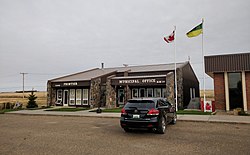 Municipal office in the Village of Frontier