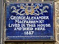 George Alexander Macfarren plaque