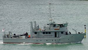 HMNZS Wakakura in Devonport