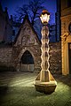 Image 32Cubist lamp by Emil Králíček, Jungmannovo náměstí, next to the Gothic Church of Our Lady of the Snows (Prague) (from Czech architecture)