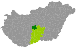 Kunszentmiklós District within Hungary and Bács-Kiskun County.