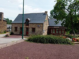 The town hall in Saint-Léry