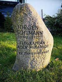 Memorial Stone Juergen Schumann Babenhausen