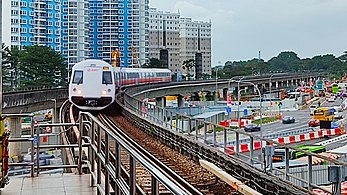 SMRT地铁营运的新加坡地铁