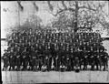 Company B, Second Regiment, Oregon Volunteers, US Infantry, including Marcus W. Robertson top row, third from right.