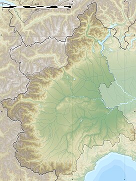 Cima Genova is located in Piedmont