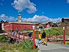 Town of Røros and Raubrua bridge