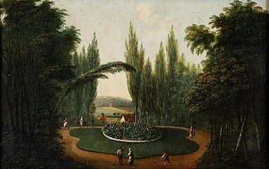 The park around 1800