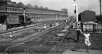 Old view of Sealdah Railway Station