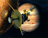 Artist's impression of the Galileo spacecraft