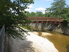 Brenman Park upper footbridge