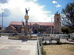 Main square in Cabanilla