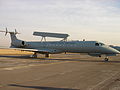 An Embraer EMB-145-SA AEW&C of the Mexican Air Force at Santa Lucia AFB.