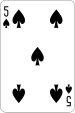 5 of spades