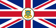 图瓦卢领地政府旗（1976年10月1日至1978年10月1日）图瓦卢成为单独海外领地，并准备独立