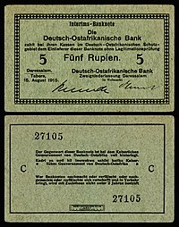 5 Rupien (1915)