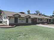 The Jack Shawver House, now known as the Keist Office Building, was built in 1952 and is located at 7508 North 59th Avenue, in the 59th Ave.. This Ranch style home was built outside any platted subdivision by Jack Shawver, partner of the Shawver Brothers Tillage Company. It is in the Northfield Historic District which was listed in the National Register of Historic Places on May 10, 2010, reference: #10000234.