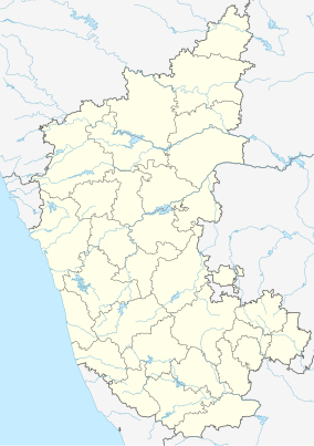 Map showing the location of Sharavathi LTM Wildlife Sanctuary