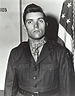 black and white headshot of Douglas Jacobson in his military uniform