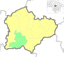 Location of Josvainiai Eldership