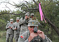 Texas State Guard during a Land Navigation joint training exercise.