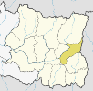Location of Panchthar district