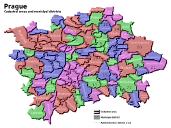 Střešovice is located in Greater Prague