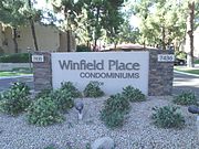 On June 29, 1978, actor Bob Crane of Hogan's Heroes fame was murdered in apartment 132A of the Winfield Place Apartments (now the Winfield Place Condominium). The complex is located at 7430 E. Chaparral Road.