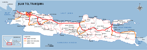 Trans-Java Toll road id