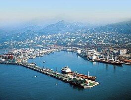 Aerial view of Batumi Bay