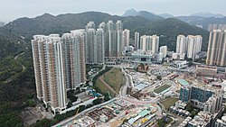 重建后的调景岭（2022年1月）