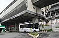 BisKita Trans Patriot stopping in front on Bekasi Barat LRT Station