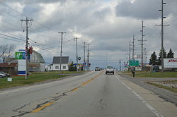 Central Holiday City, primarily services for an Ohio Turnpike exit