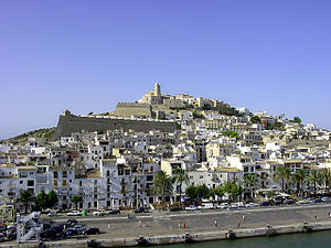 Skyline of Ibiza