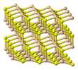 3D model of the structure of greenockite