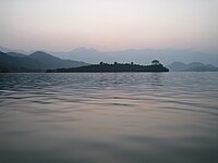 Lake and mountain views